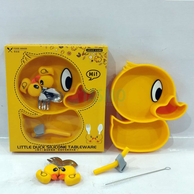 Baby food containers and spoons